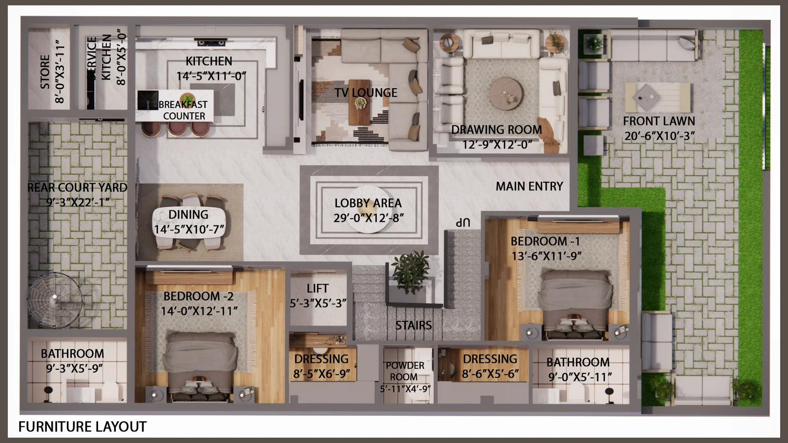 Interior Design Project Kharar