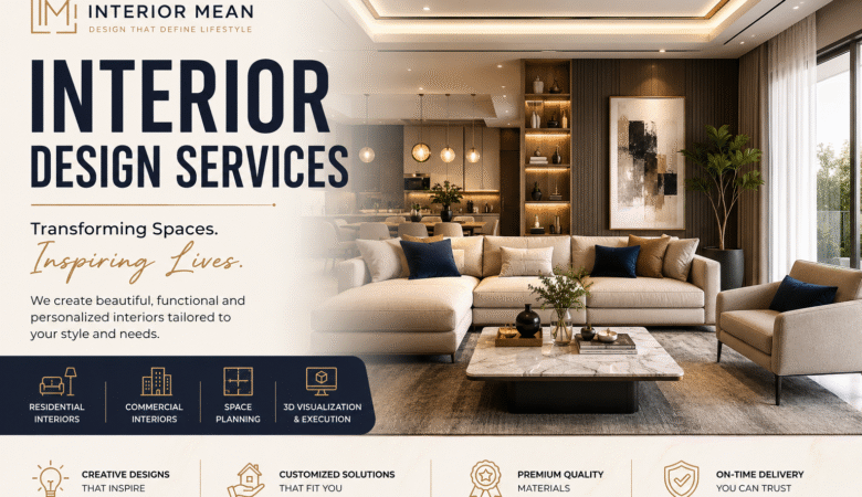 Interior Design Services – Transform Your Space with Style & Functionality