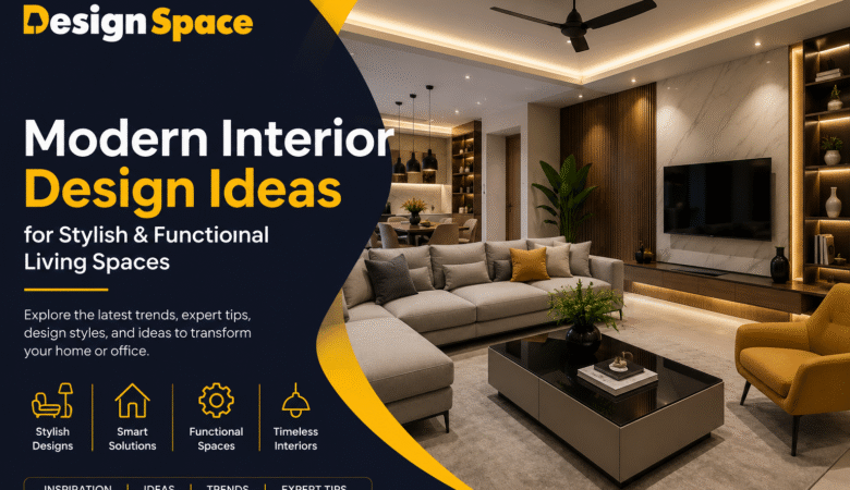 Modern Interior Design Ideas for Stylish & Functional Living Spaces