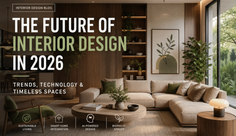 The Future of Interior Design in 2026: Trends, Technology & Timeless Spaces